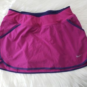 Nike Dri Fit Skort Straight Skort Purple Pink